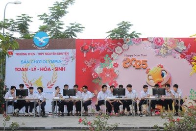 Sân chơi Olympia - Toán - Lí - Hóa - Sinh - Trường THCS - THPT Nguyễn Khuyến năm 2025